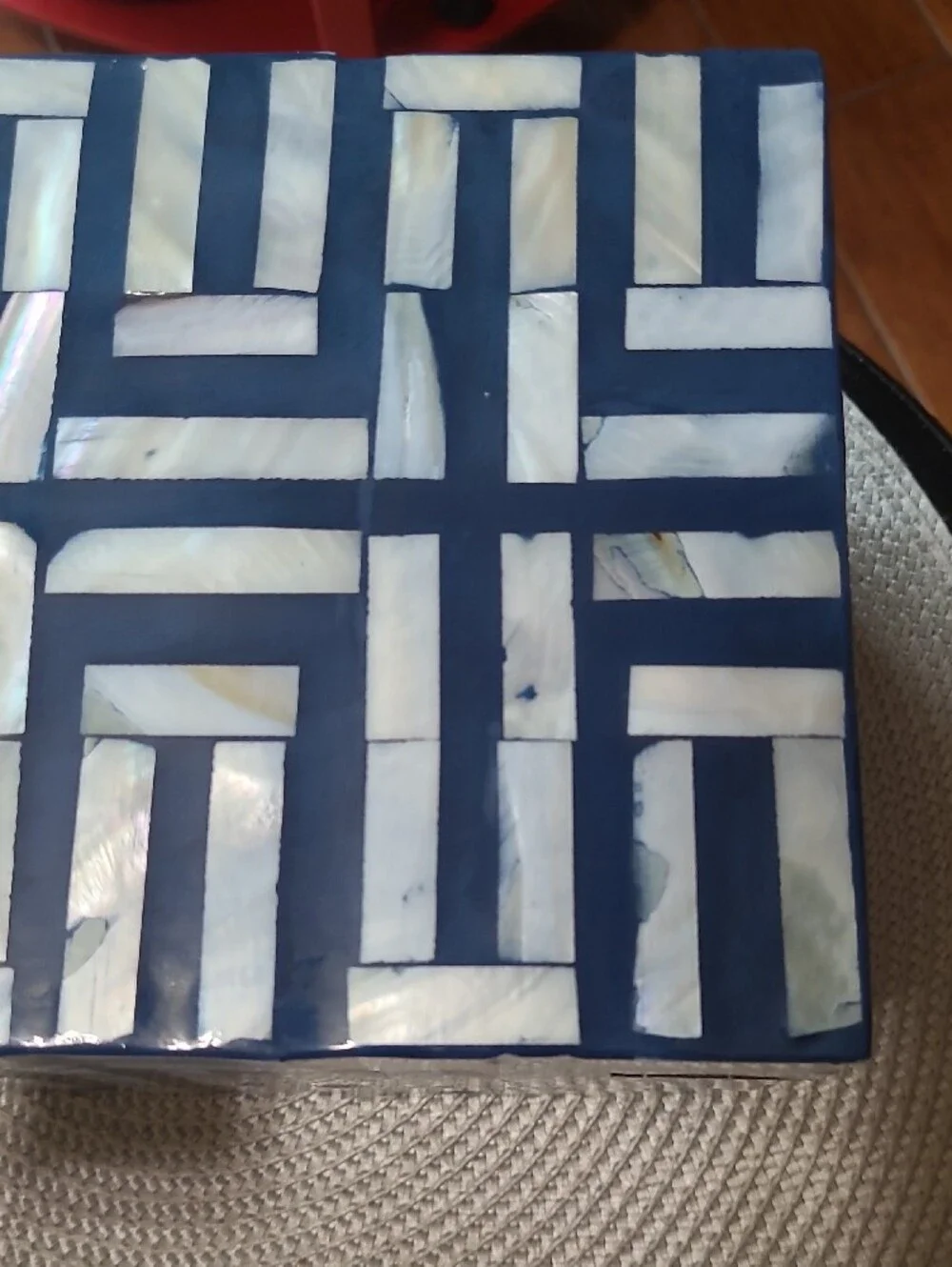 Mother of Pearl Keepsake Box